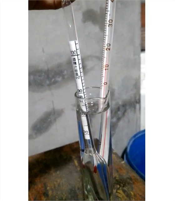 据说这款新工艺酿酒设备只出高度酒,真相是这样……-03测量酒度 据说这款新工艺酿酒设备只出高度酒,真相是这样……-03测量酒度