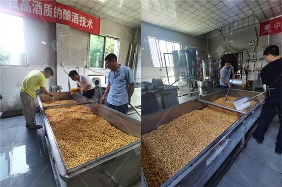 炎热的天气,依然拦不住雅大酿酒设备厂家学员学习酿酒的热情 2 炎热的天气,依然拦不住雅大酿酒设备厂家学员学习酿酒的热情 2