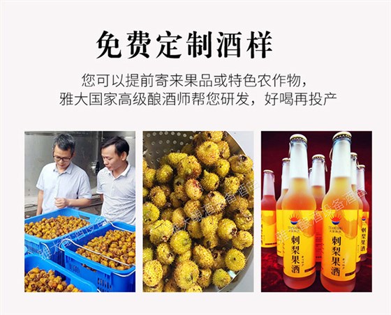 免费研发特色果酒