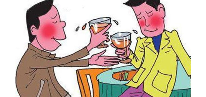 白酒酿酒设备：四个喝酒误区——脸红者酒量好？