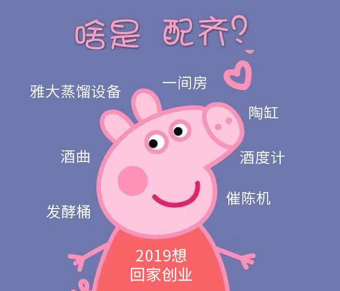 啥是佩奇?2019回家酿酒创业,全套酿酒设备要配齐!-02-啥是佩奇2 啥是佩奇?2019回家酿酒创业,全套酿酒设备要配齐!-02-啥是佩奇2