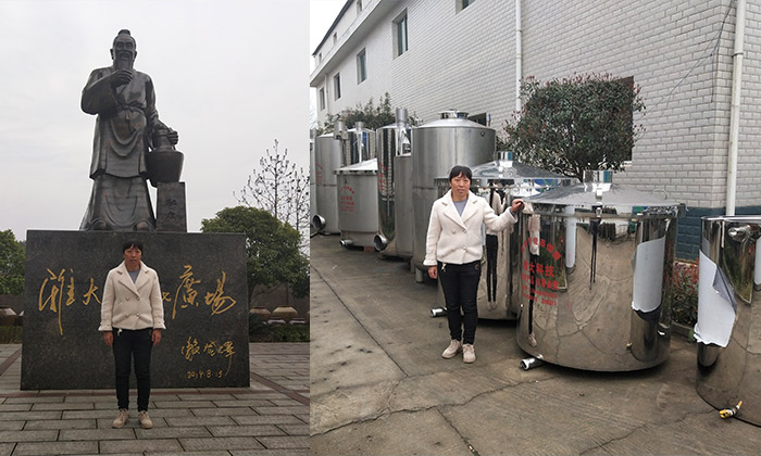 实地考察雅大多功能酿酒设备厂家 实地考察雅大多功能酿酒设备厂家