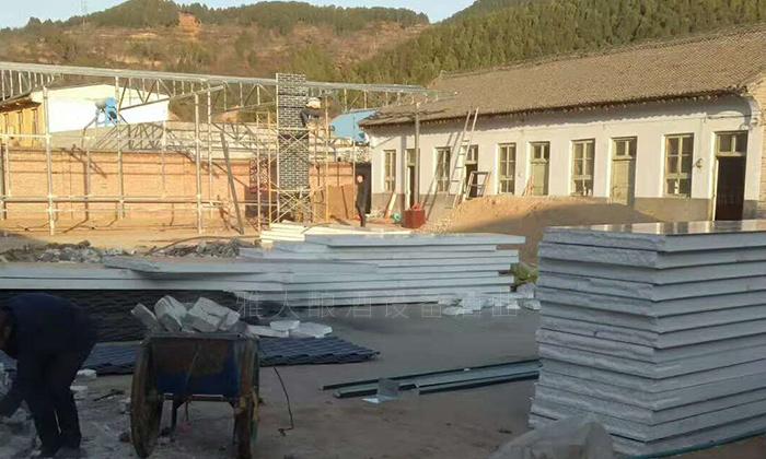 卫总的酒厂规模在不断扩建 卫总的酒厂规模在不断扩建