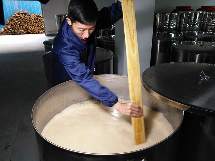 大米新工艺生料发酵中 大米新工艺生料发酵中