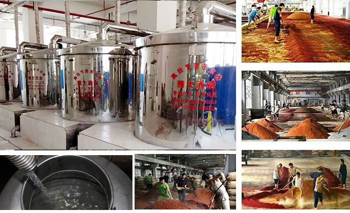 大型酿酒设备酿酒工艺流程