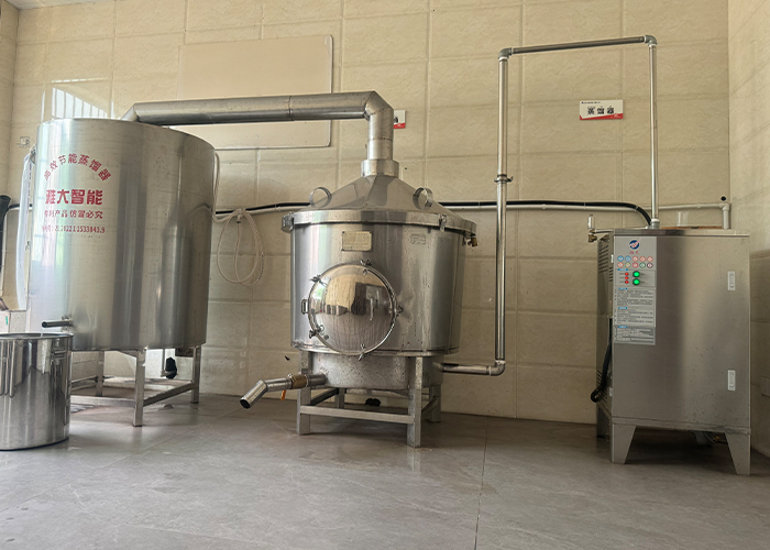 1.3上甑时见气压气，上料